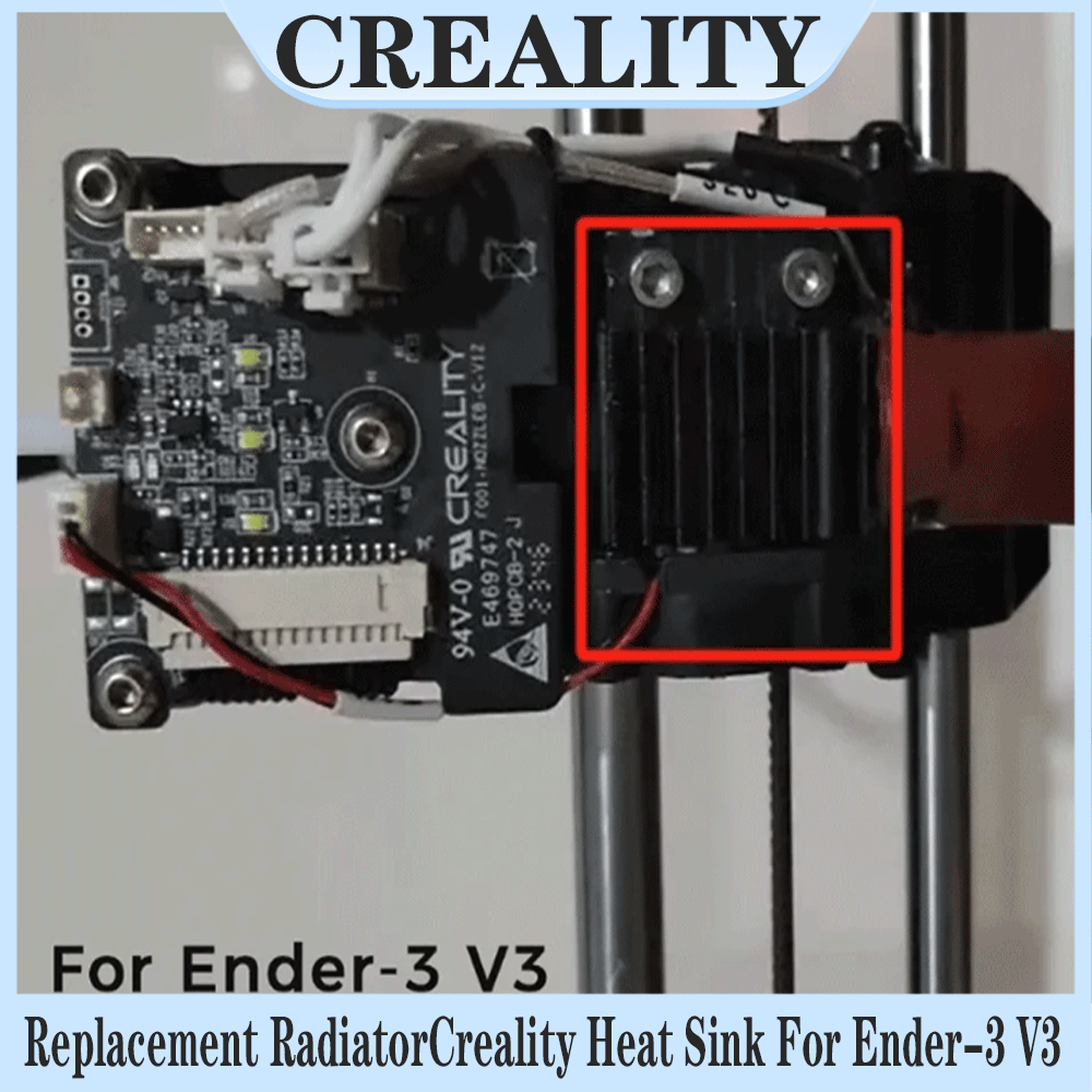 Creality Printer Ender 3 V3 - Creality 3D-Drucker Kühlkörper Ersatzteil für Ender-3