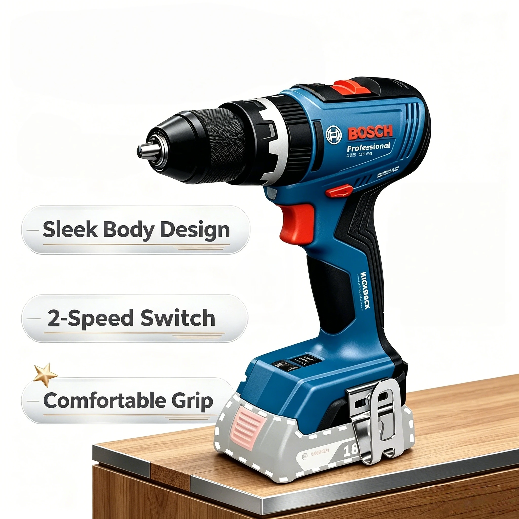 Bosch Drill Gsb 18V - Kompakte Bosch GSR 18V-65, GSB 18V-65