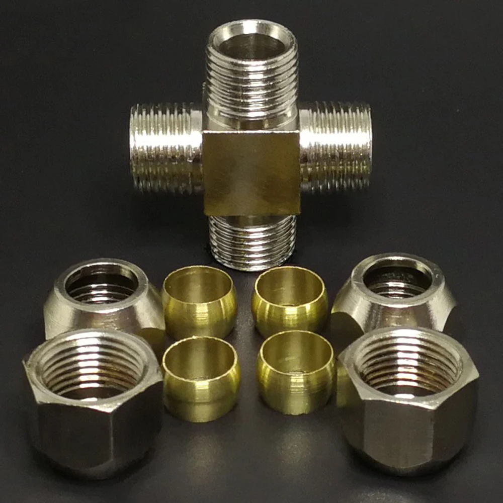 Passend für 6/8/10/12 mm Außen – Compression Fitting Brass Bewertung und Preis