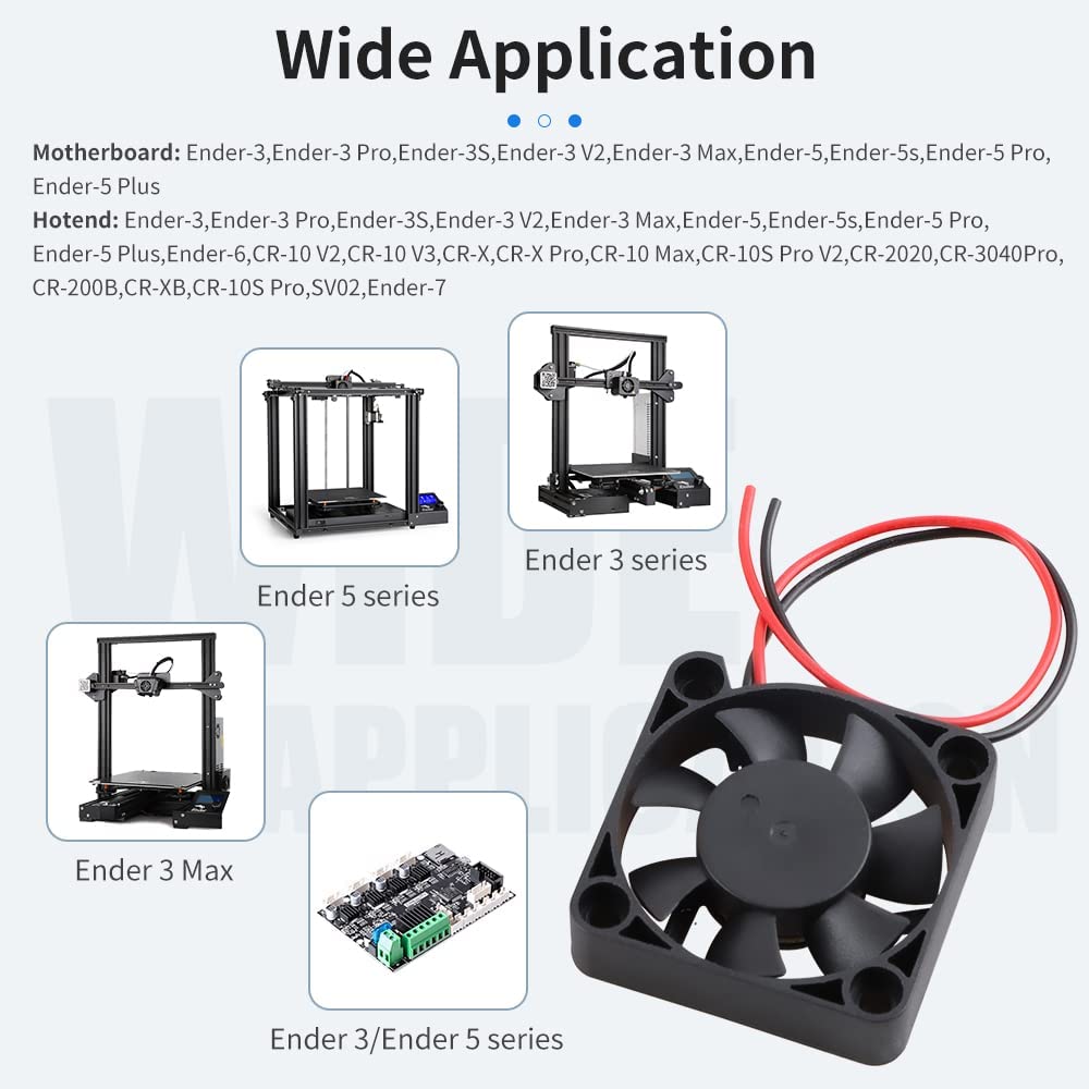 2 Stück Creality Original 4010 – Creality Printer Ender 3 Bewertung und Preis