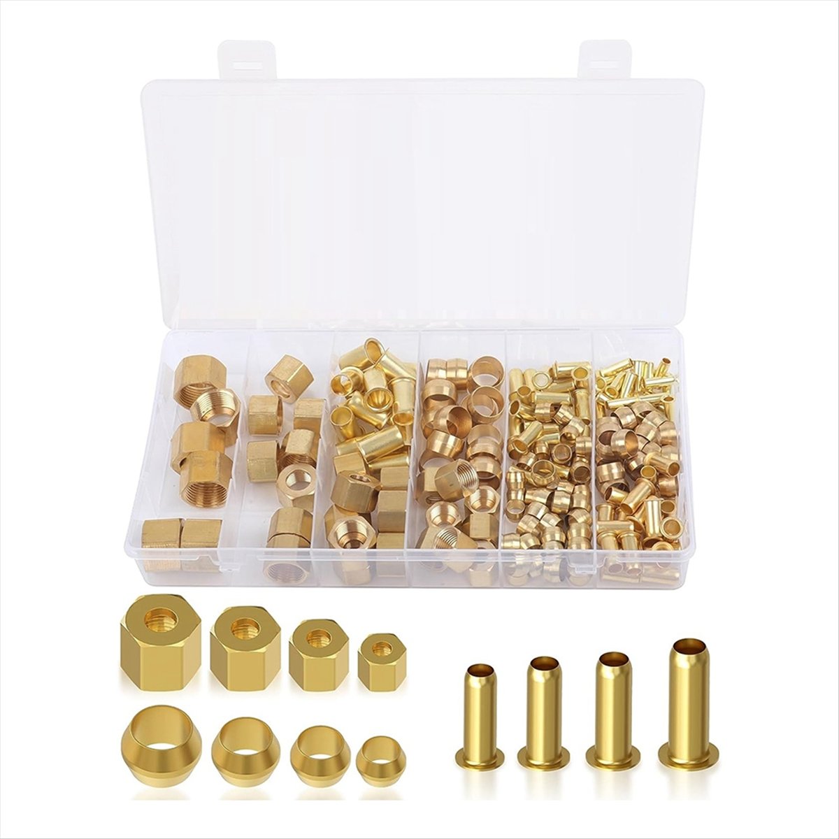 AT16 180-teiliges Kompressions – Compression Fitting Brass Bewertung und Preis