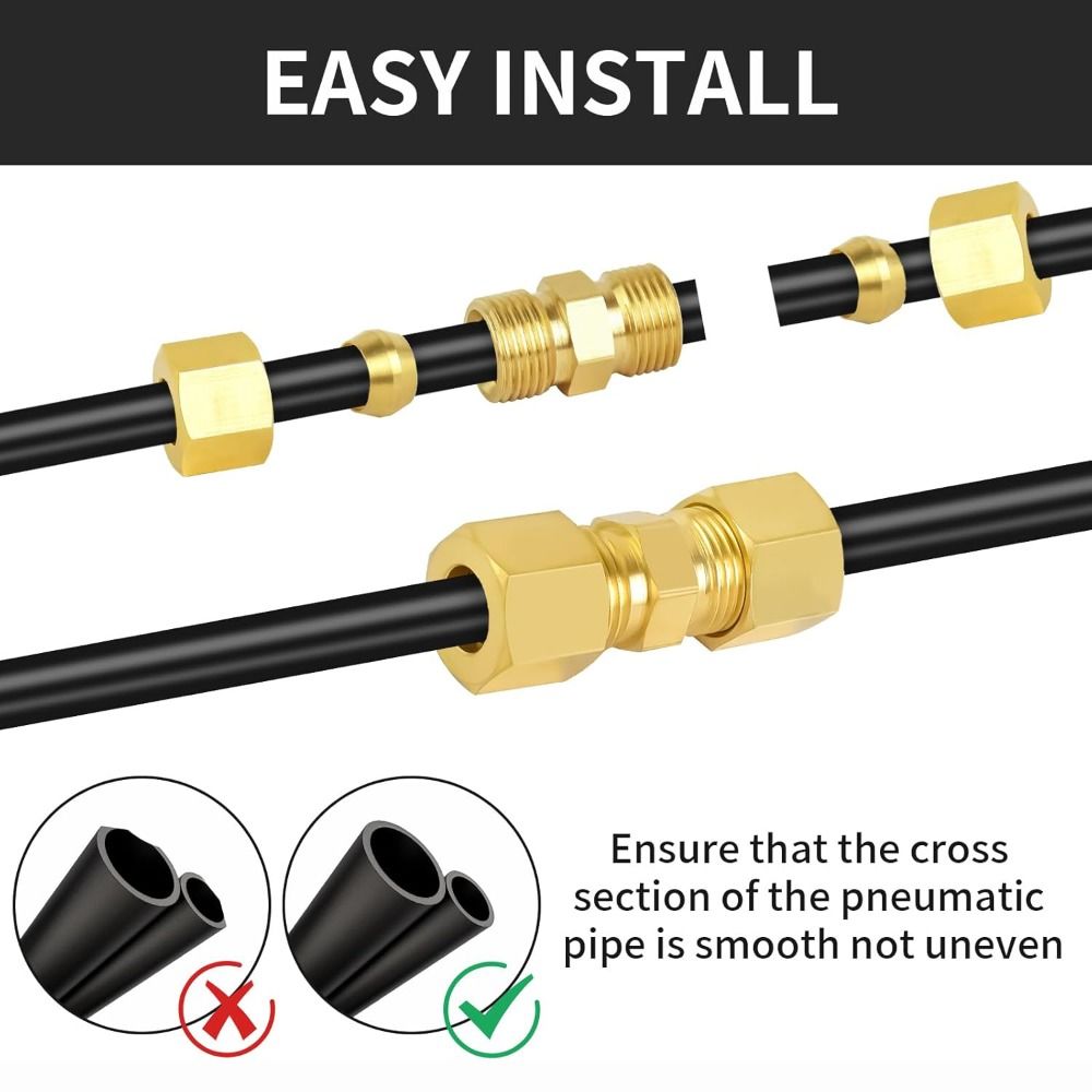 Messingverbinder Messing-Kompr – Compression Fitting Brass Bewertung und Preis