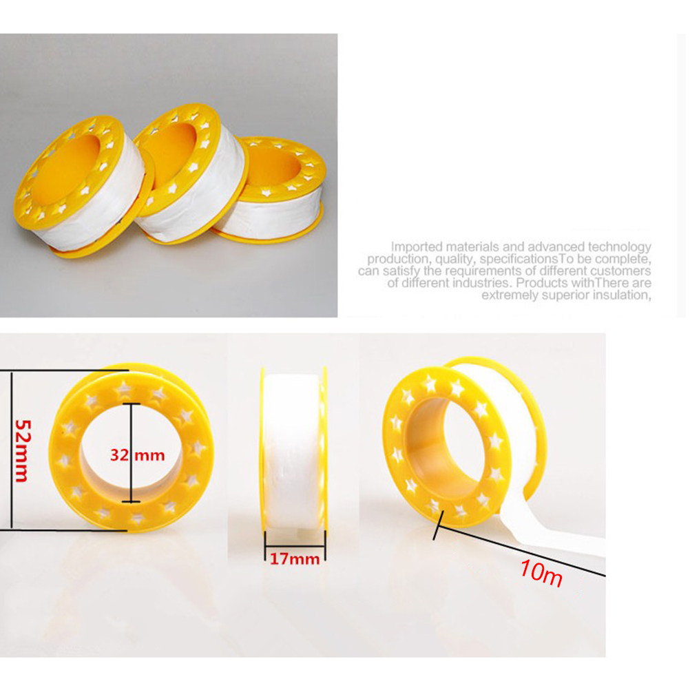 10 Rollen Premium PTFE-Gewinde – Ptfe Tape Thread Bewertung und Preis
