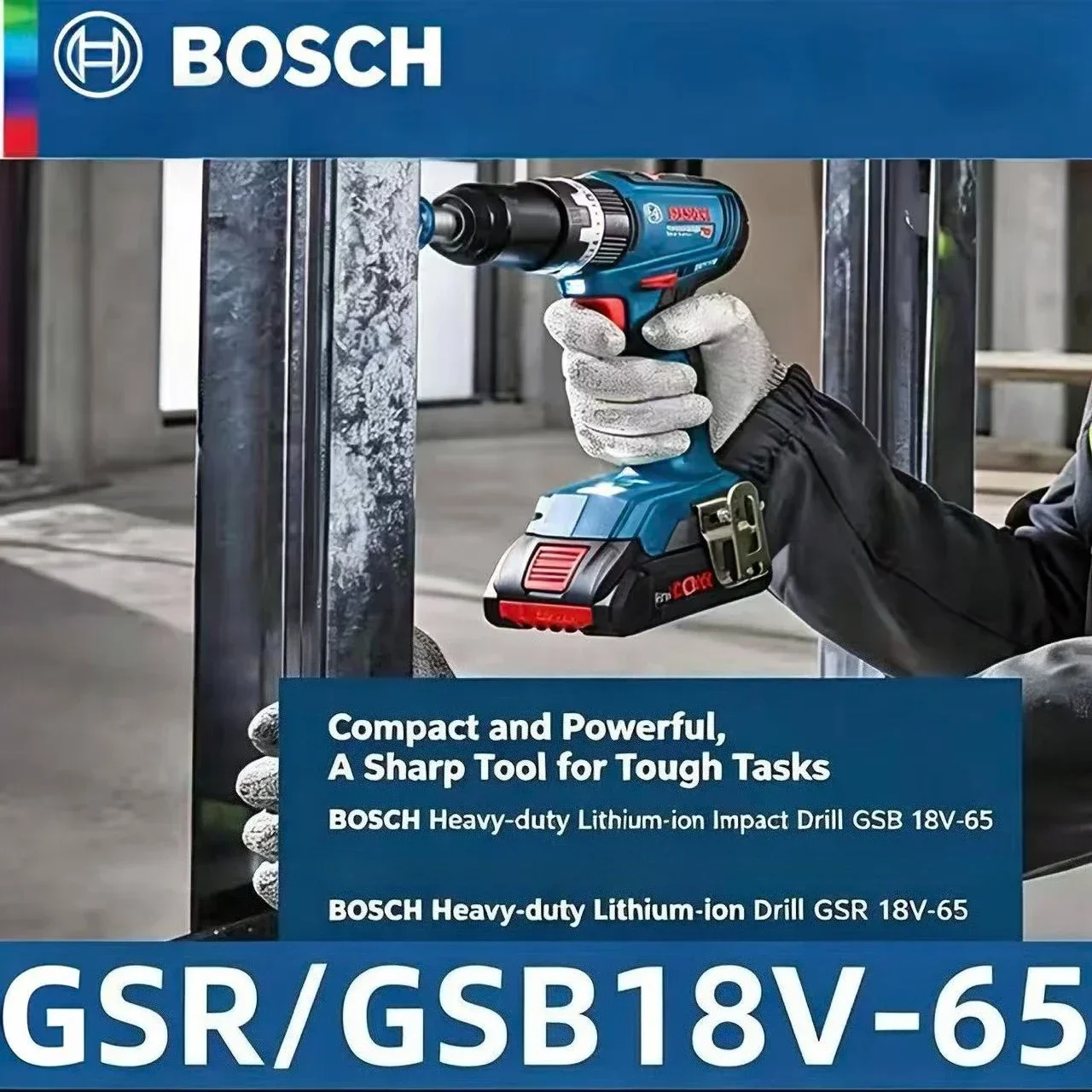 Kompakte Bosch GSR 18V-65, GSB – Bosch Drill Gsb 18V Bewertung und Preis