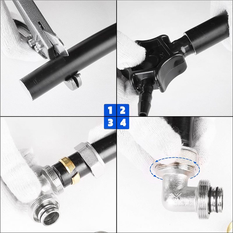 【FAMILY GATHERING】4-teiliges 3 – Compression Fitting Brass Bewertung und Preis