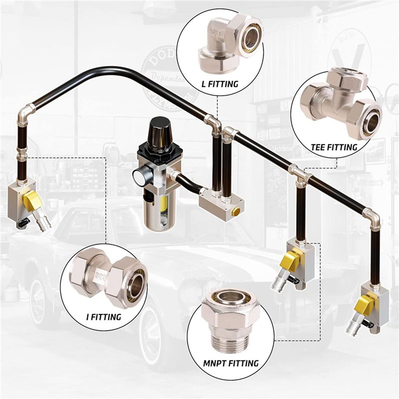 【FAMILY GATHERING】4-teiliges 3 – Compression Fitting Brass Bewertung und Preis