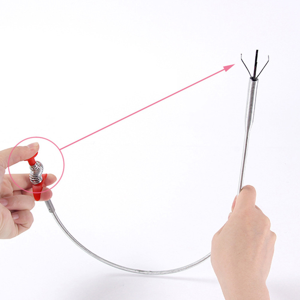 4-teiliges Kanalrohr-Reinigung – Drain Snake Flexible Bewertung und Preis
